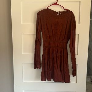 Free people dress. Says size 10. But fits 2/4.